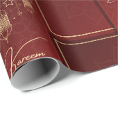 Papier Cadeau Enveloppe cadeau Ramadan Kareem (Coin rond)