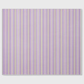 Papier Cadeau Enveloppe cadeau rayée multicolore (Plat)