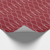 Papier Cadeau Enveloppe cadeau Red Love Infinity (Coin)