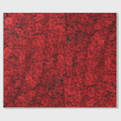 Papier Cadeau Enveloppe cadeau Red Roses par HAMbyWG (Plat)