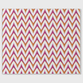 Papier Cadeau Enveloppe cadeau rose et orange (Plat)