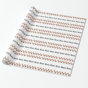 Papier Cadeau Enveloppe cadeau Star Holiday personnalisée