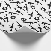 Papier Cadeau Enveloppe cadeau thématique AR-15. (Coin)