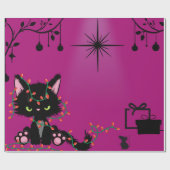 Papier Cadeau Enveloppe cadeau - Thème Chat - Gatito Chat (Plat)