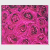 Papier Cadeau Enveloppe cadeau vintage rose rose rose (Plat)
