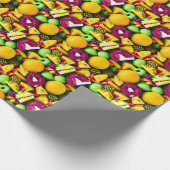 Papier Cadeau Enveloppe cadeau Vivid Kiwi et Citrus Fusion (Coin)