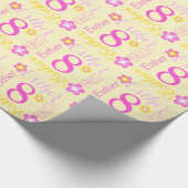 Papier Cadeau Enveloppe d'anniversaire d'âge d'Esther (Coin)