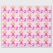 Papier Cadeau Enveloppe d'anniversaire de chiffon de (Plat)