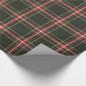 Papier Cadeau Enveloppé dans la plaid de Noël (Coin)