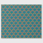 Papier Cadeau Enveloppe d'arc-en-ciel (Plat)