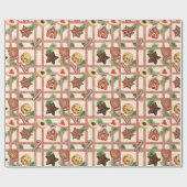 Papier Cadeau Enveloppe de biscuits (Plat)