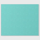 Papier Cadeau Enveloppe de bulle bleue d'Aqua (Plat)