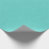 Papier Cadeau Enveloppe de bulle bleue d'Aqua (Coin)