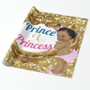 Papier Cadeau Enveloppe de cadeau africaine de prince ou de