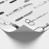 Papier Cadeau Enveloppe de cadeau antique d'instruments médicaux (Coin)