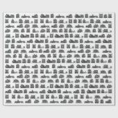 Papier Cadeau Enveloppe de cadeau architecturale (Plat)