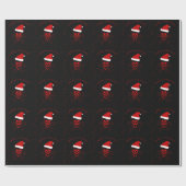 Papier Cadeau Enveloppe de cadeau/crânes (Plat)