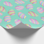 Papier Cadeau Enveloppe de cadeau d'aquarelle d'oeuf de pâques (Coin)