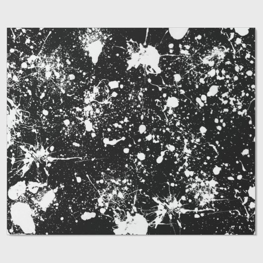 Papier Cadeau Enveloppe de cadeau d'art d'éclaboussure (Plat)