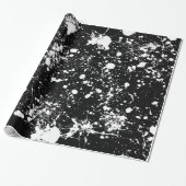 Papier Cadeau Enveloppe de cadeau d'art d'éclaboussure (Déroulé)