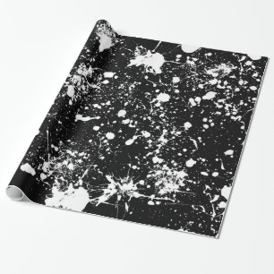 Papier Cadeau Enveloppe de cadeau d'art d'éclaboussure