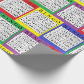 Papier Cadeau Enveloppe de cadeau de BINGO-TEST (Coin)