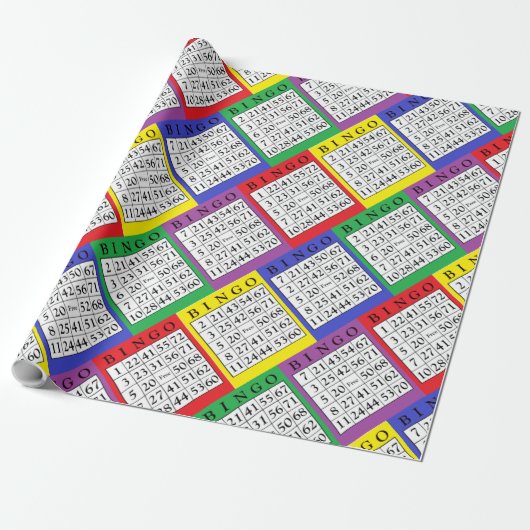 Papier Cadeau Enveloppe de cadeau de BINGO-TEST (Déroulé)