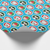 Papier Cadeau Enveloppe de cadeau de caractère de vacances (Coin)