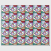 Papier Cadeau Enveloppe de cadeau de ciel d'origami (Plat)