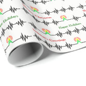 Papier Cadeau Enveloppe de cadeau de fréquence d'émetteur (Coin rond)