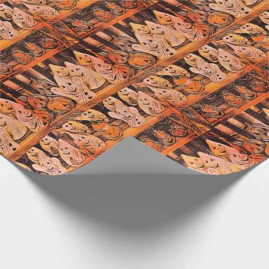 Papier Cadeau Enveloppe de cadeau de Halloween (Coin)