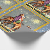 Papier Cadeau Enveloppe de cadeau de Magi pour les vacances (Coin)