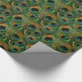 Papier Cadeau Enveloppe de cadeau de plume de paon - papier (Coin)