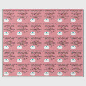 Papier Cadeau Enveloppe de cadeau de poème d'infirmière (Plat)