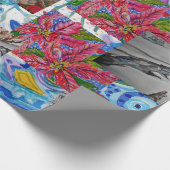 Papier Cadeau Enveloppe de cadeau de Pôle Nord (Coin)