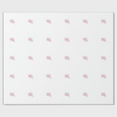 Papier Cadeau enveloppe de cadeau de porcs de vol (Plat)