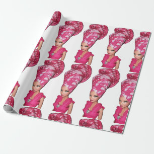 Papier Cadeau Enveloppe de cadeau de poupée d'enveloppe de têt