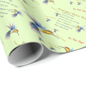 Papier Cadeau Enveloppe de cadeau de recette de nectar de (Coin rond)
