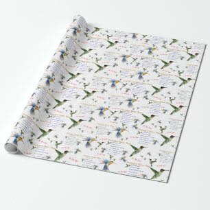 Papier Cadeau Enveloppe de cadeau de recette de nectar de