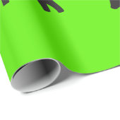 Papier Cadeau Enveloppe de cadeau de vache (Coin rond)