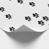 Papier Cadeau Enveloppe de cadeau d'empreinte de patte (Coin)