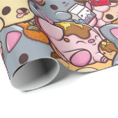 Papier Cadeau Enveloppe de cadeau détrempée de Smooshy (Coin rond)