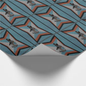 Papier Cadeau Enveloppe de cadeau d'ours d'esprit (Coin)