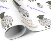 Papier Cadeau Enveloppe de cadeau drôle de peau de mouton de (Coin rond)