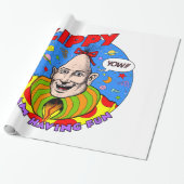 Papier Cadeau Enveloppe de cadeau énergique ! (Déroulé)