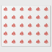 Papier Cadeau Enveloppe de cadeau faite sur commande d'icône (Plat)