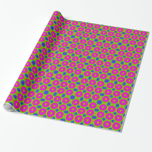 Papier Cadeau Enveloppe de cadeau heureuse de couleurs