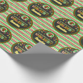 Papier Cadeau Enveloppe de cadeau laide de fête de vacances de (Coin)