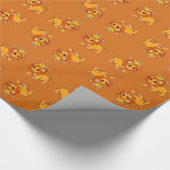 Papier Cadeau Enveloppe de cadeau mignonne du Roi Crown Jungle (Coin)