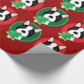 Papier Cadeau Enveloppe de cadeau rouge et verte de Noël de (Coin)